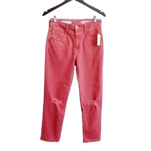 Pilcro Ultra High-Rise Slim Straight Jeans